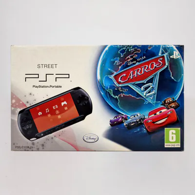 PSP Street E-1004 Charcoal Black - Disney Pixar Carros 2 Edition (Portugal)