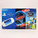 PSP Street E-1004 Ice White - Disney Cars 2 + Phineas & Ferb 2D Dimension Essentials Edition (France) - 縮圖 1