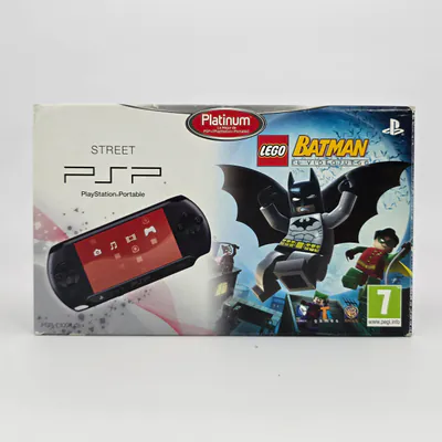 PSP Street E-1004 Charcoal Black - Lego Batman The Video Game Platinum (Spain)