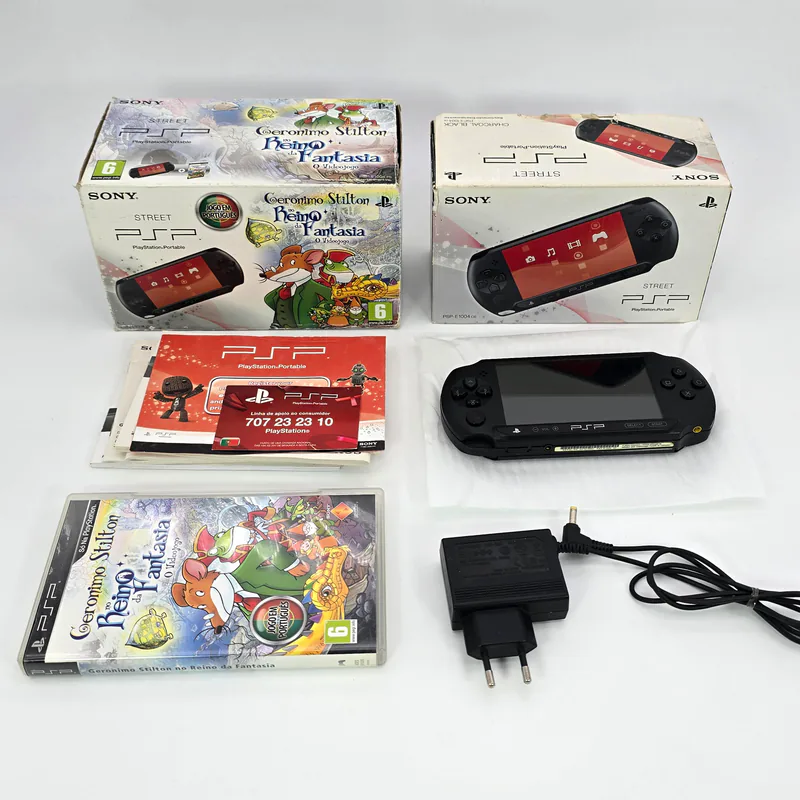 PSP Street E-1004 Charcoal Black - Geronimo Stilton in the Kingdom of Fantasy (Portugal) - 圖片 2/5