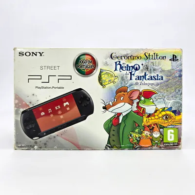 PSP Street E-1004 Charcoal Black - Geronimo Stilton in the Kingdom of Fantasy (Portugal)