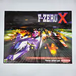 Poster The Legend of Zelda Ocarina of Time & F-Zero X Nintendo 64 - 1999 Nintendo Magazine (France) - 縮圖 2