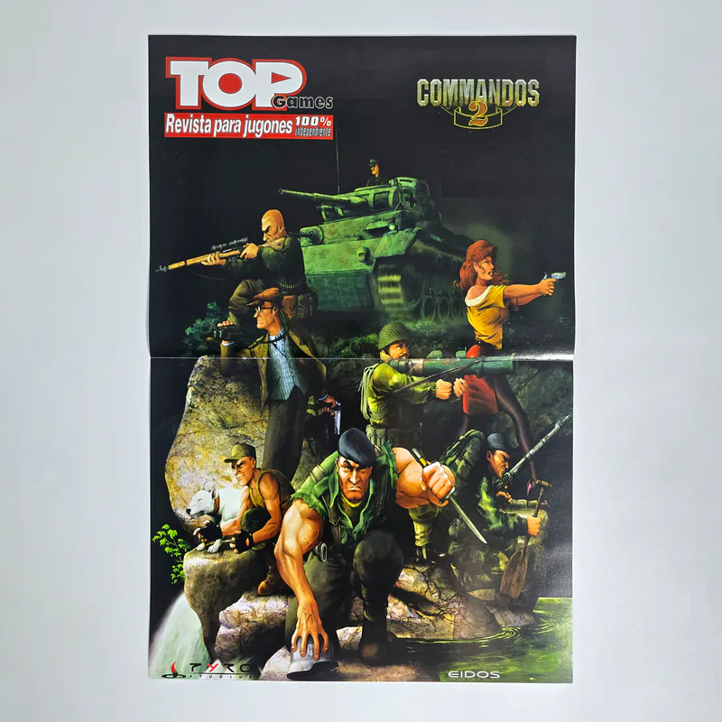 Poster The Legend of Zelda Oracle of Ages & Oracle of Seasons & Commandos 2 - 2001 Top Games (Spain) - Bild 2 von 2