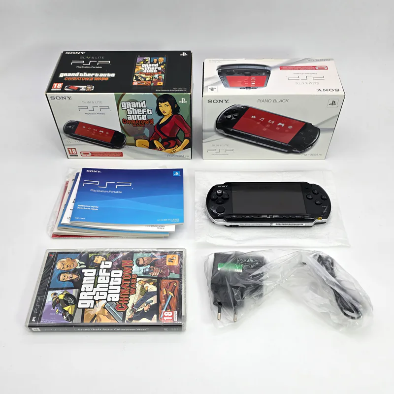 PSP 3004 Piano Black - Grand Theft Auto Chinatown Wars Edition (Spain) - 이미지 2/10