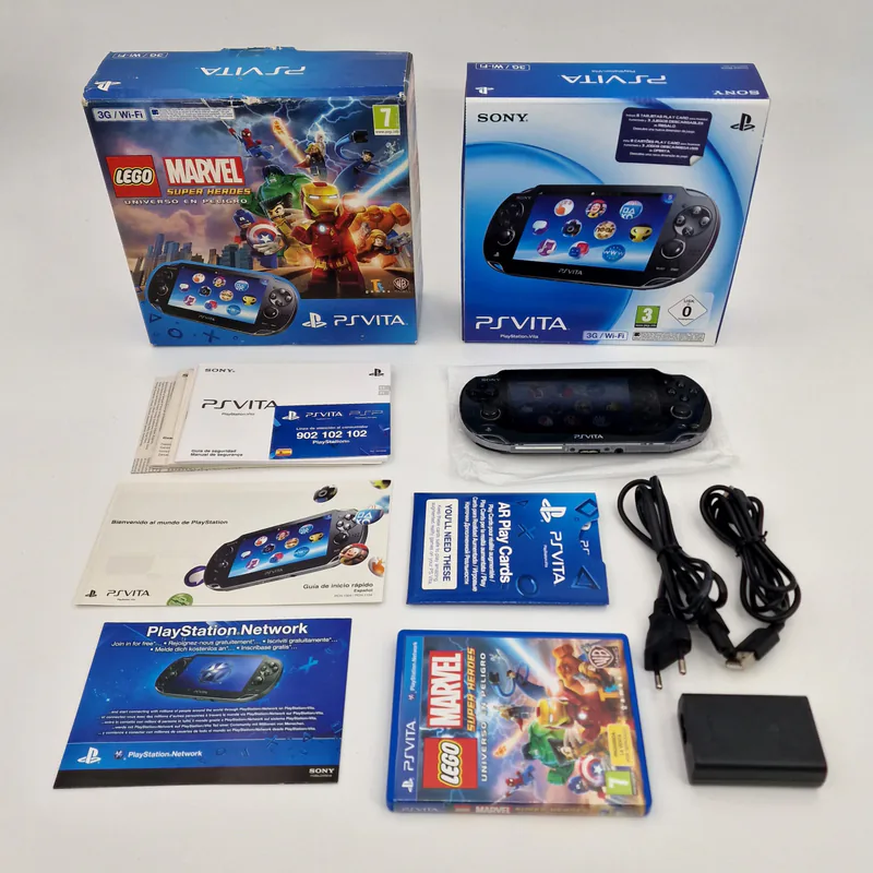 PSVita PCH-1004 3G/WiFi - Lego Marvel Super Heroes Universo en Peligro Pack (Spain) - 画像 2/5