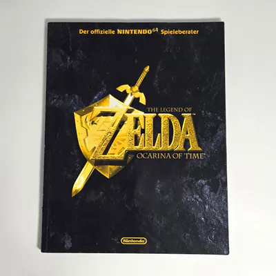 The Legend of Zelda Ocarina of Time Official Guide (Germany) Nintendo 64
