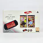 PSP Street E-1004 Charcoal Black - Naruto Ultimate Ninja Heroes 2 + Little Big Planet Essentials (France) - Miniatura 1