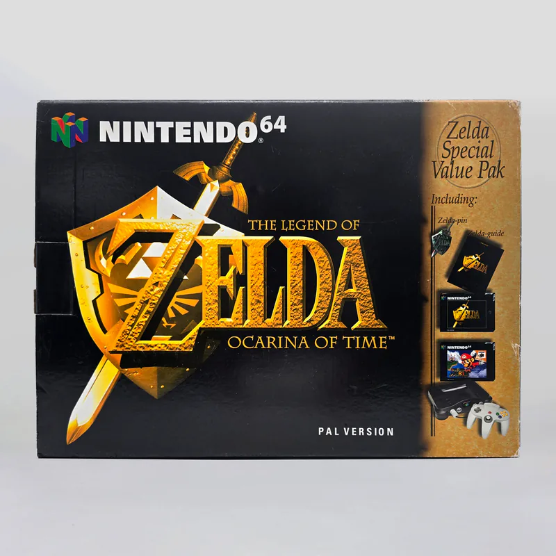 Nintendo 64 The Legend of Zelda Ocarina of Time Special Value Pak (Sweden) Bergsala AB Bundle