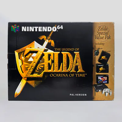 Nintendo 64 The Legend of Zelda Ocarina of Time Special Value Pak (Sweden) Bergsala AB Bundle