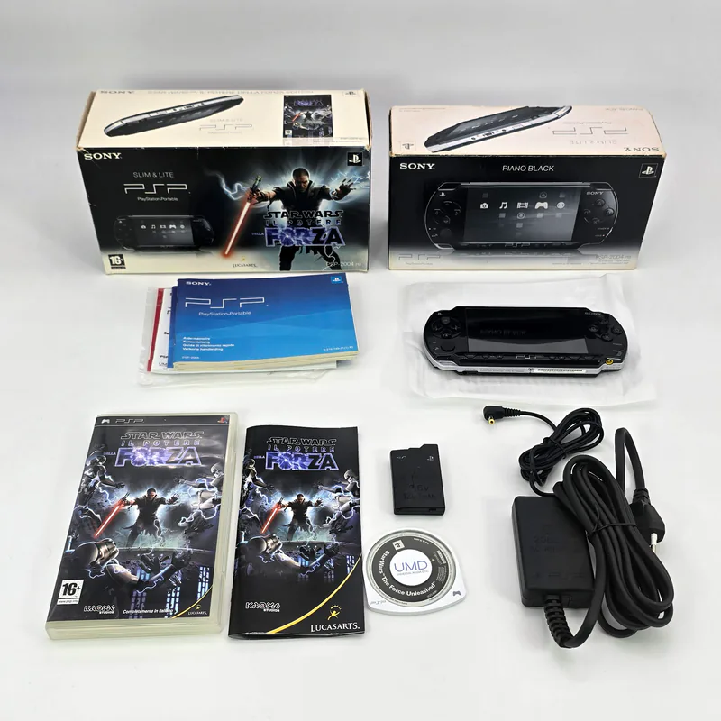 PSP 2004 Piano Black - Star Wars Il Porte Della Forza (Italy) - Imagen 2 de 5