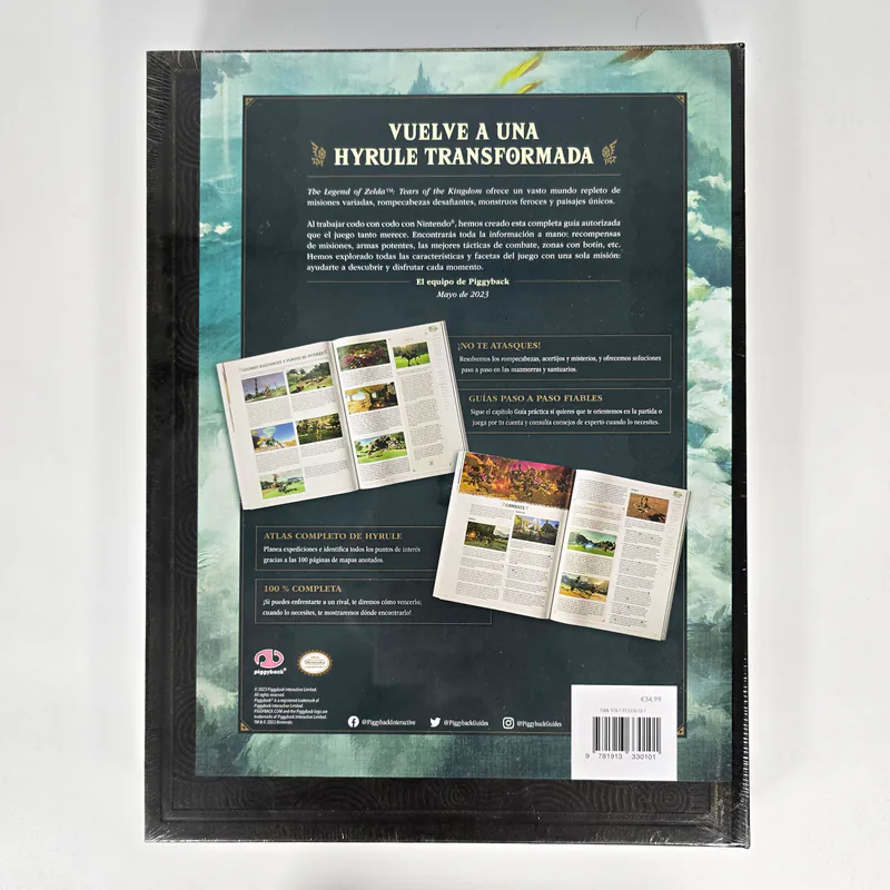 The Legend of Zelda Tears of The Kingdom - Collector's Edition Official Guide - Piggyback 2023 (Spain) - Bild 2 von 3