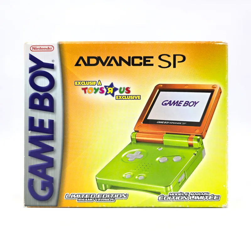 Game Boy Advance SP Limited Edition Swamp Version - Toys R US Exclusive (Canada) - 圖片 1/7